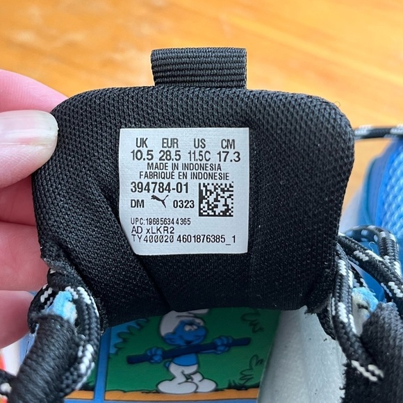 Puma x The Smurfs RS-X Kids Sneaker - Picture 12 of 15